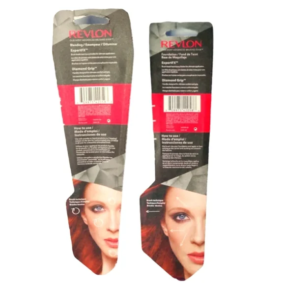 Revlon Foundation & Blending Brush Set of 2 - Picture 2 of 2